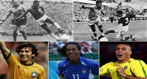 تقرير.. أساطير البرازيل.. 7 نجوم لم تجمعهم مدينة واحدة داخل وطنهم